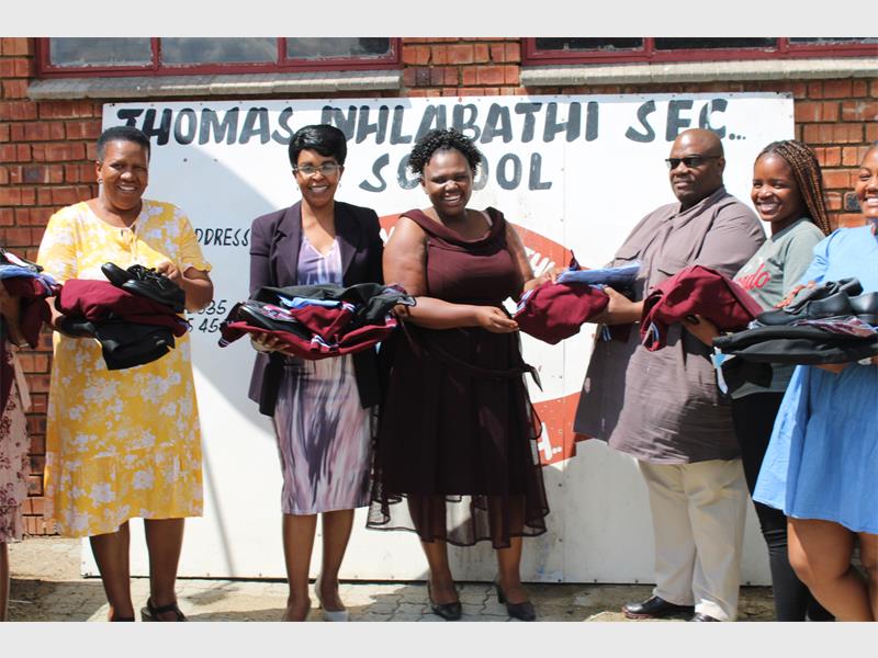 Gert Sibande TVET College Staff Visit Thomas Nhlabathi Secondary School 